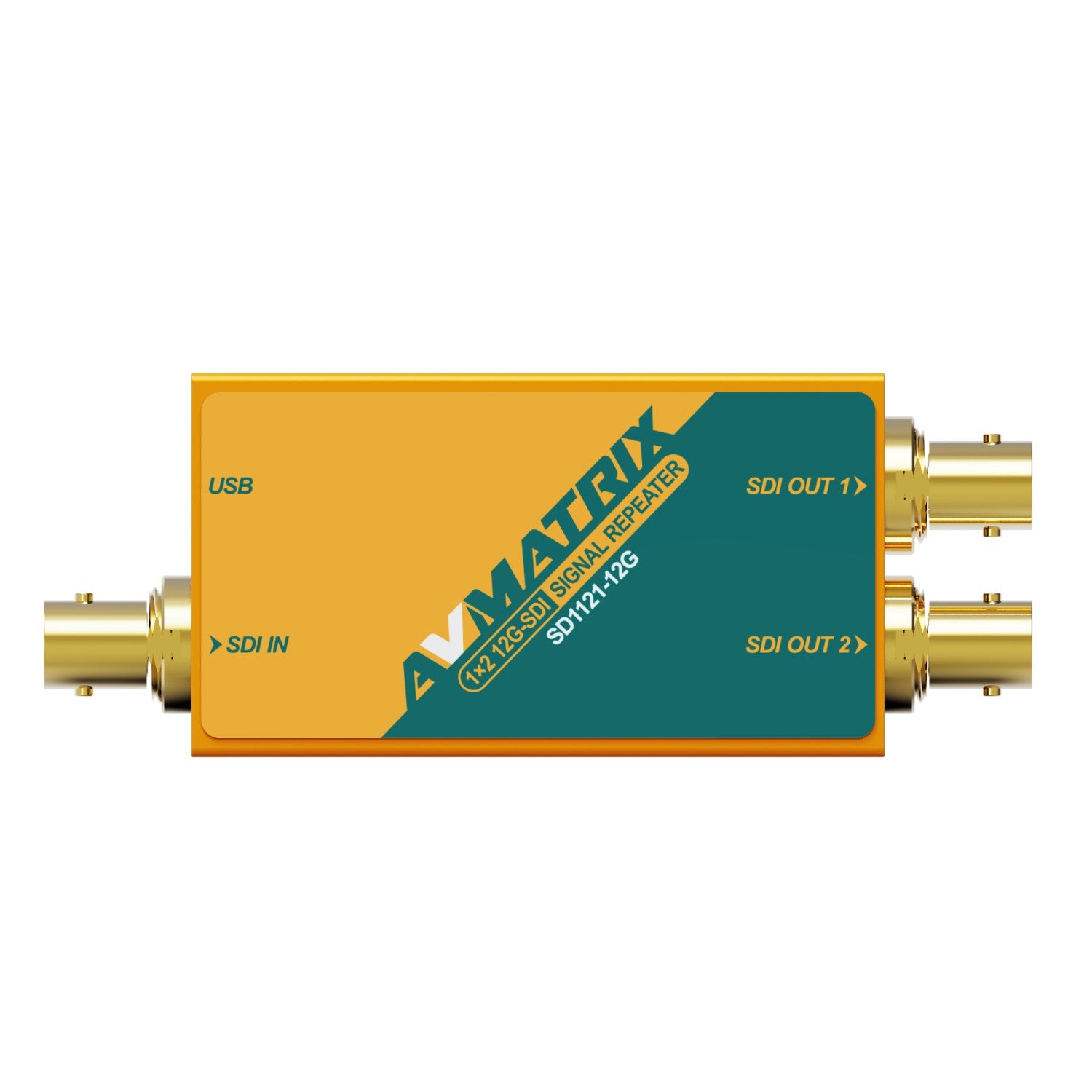 Повторител на сигнал AVMATRIX SD1121-12G 1×2 12G-SDI