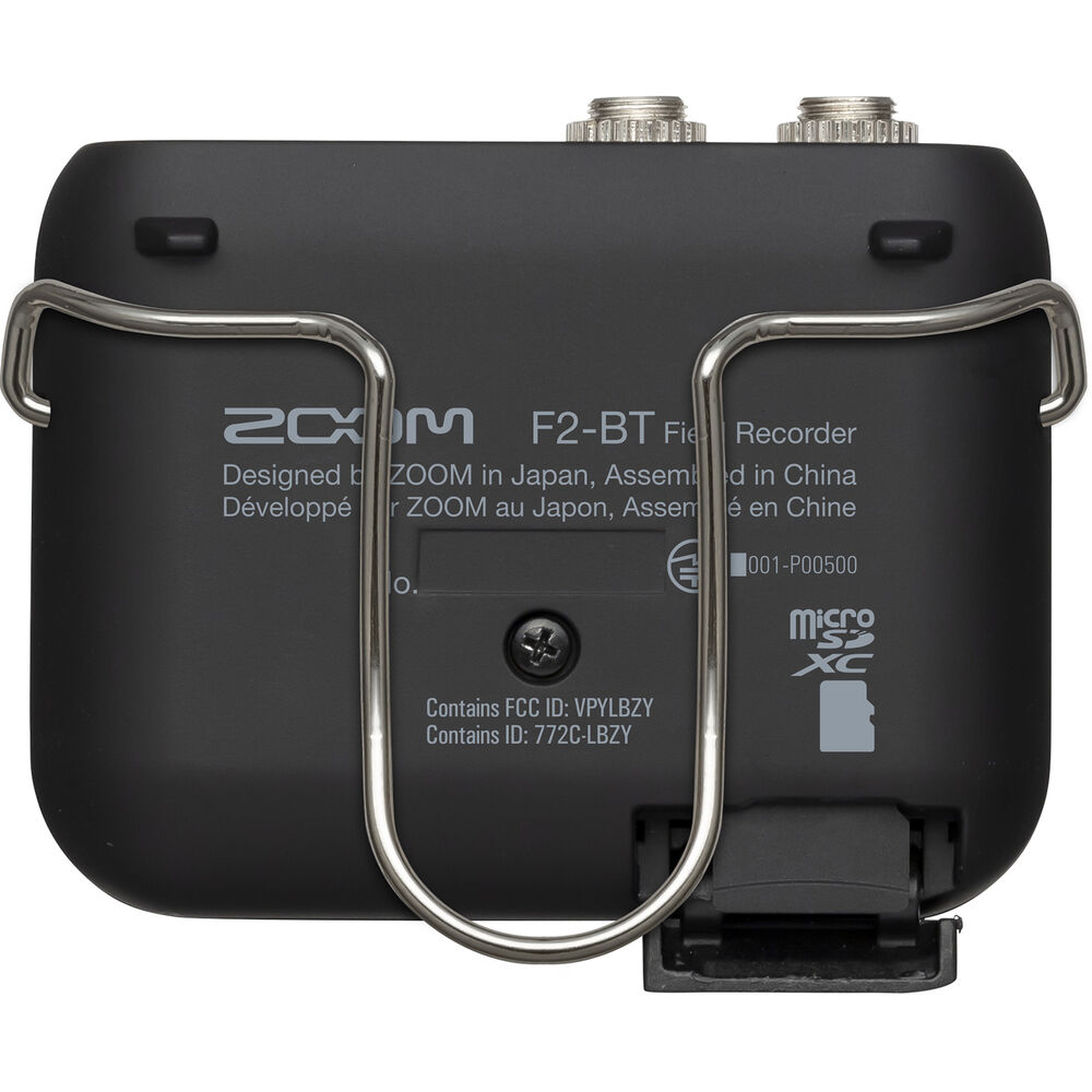 Аудио рекордер Zoom F2 32-bit Float - с Bluetooth управление и включена брошка