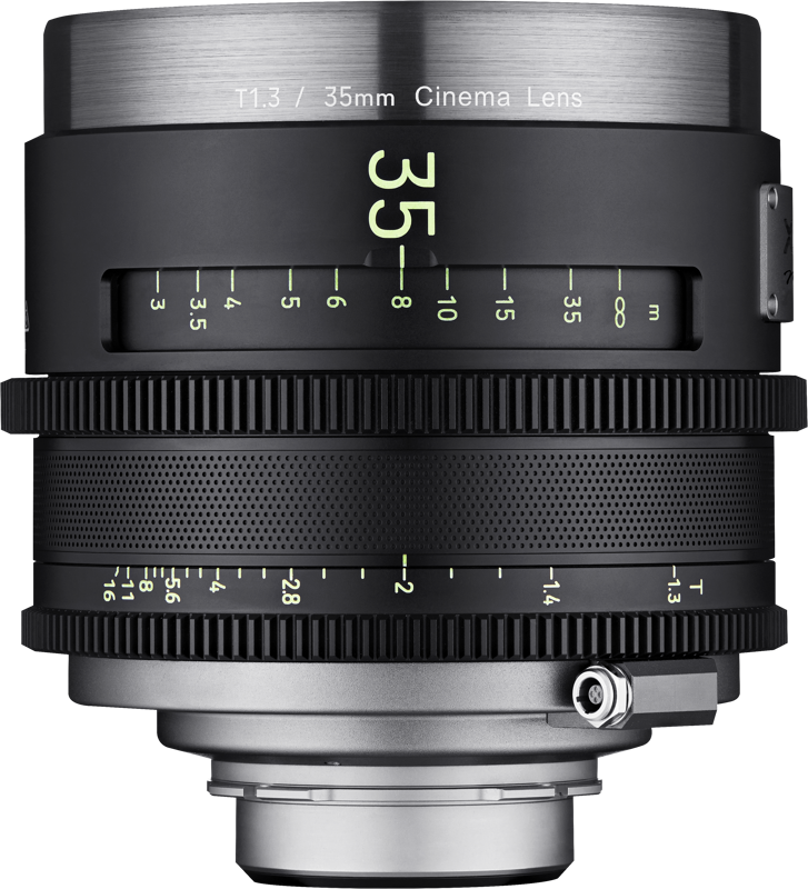 Кино обектив XEEN Meister 50mm T1.3 Sony E - 8K - Карбонов корпус