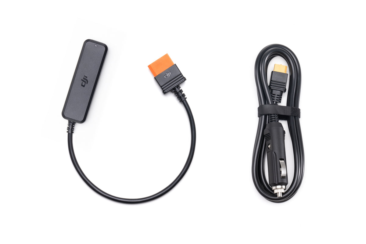 DJI Power Car Power Outlet to SDC Power Cable 12V/24V