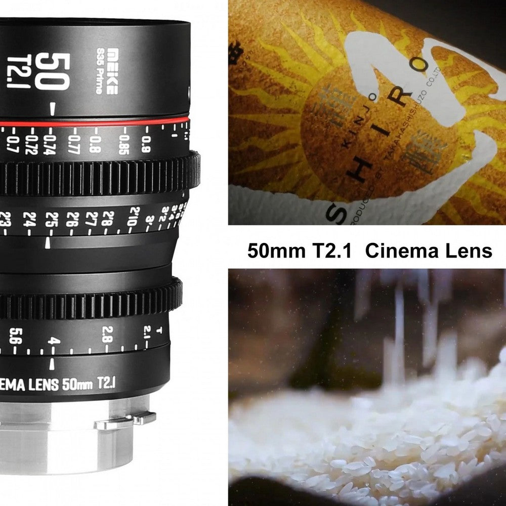 Meike 50mm T2.1 S35 Prime (PL)
