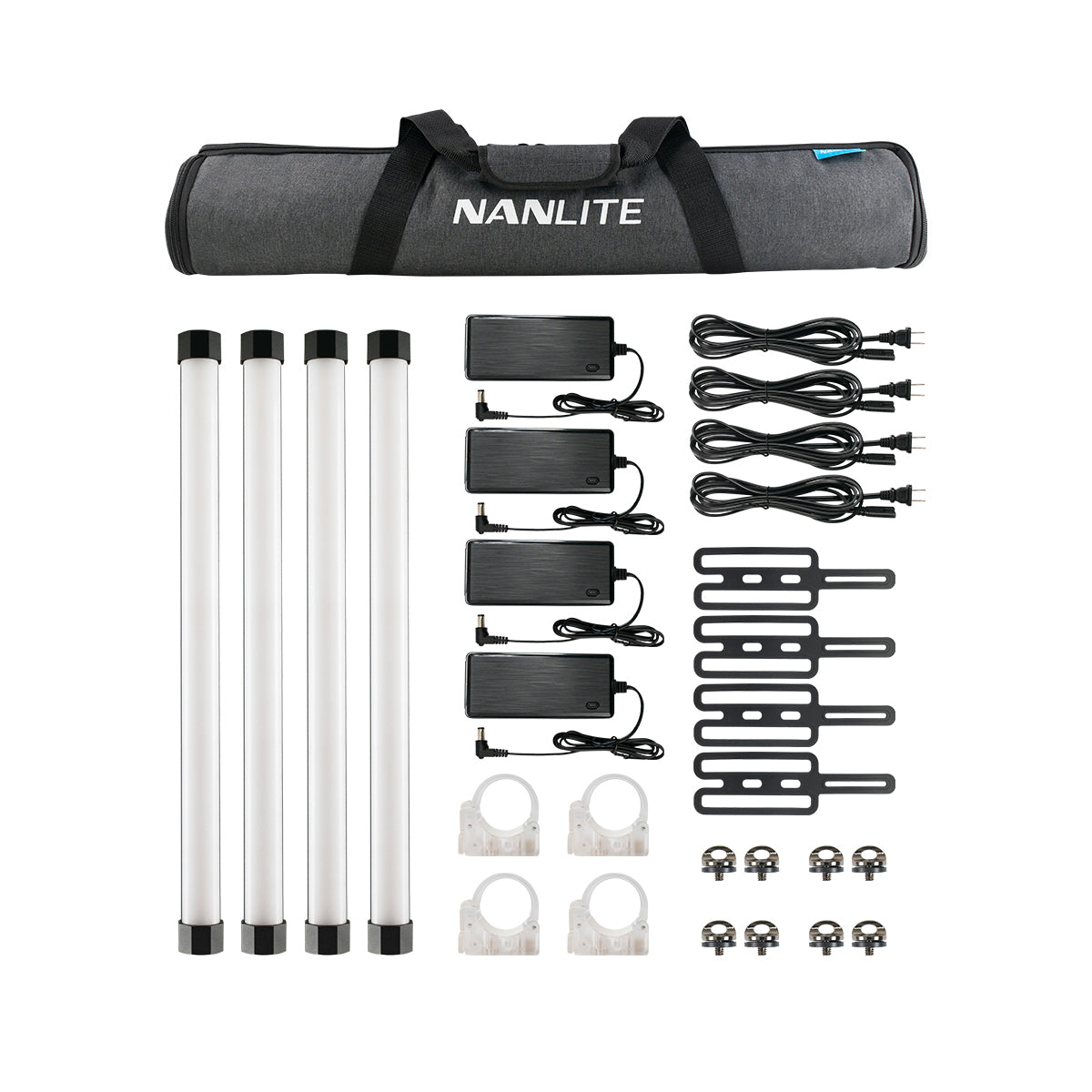 NanLite PavoTube II 15X LED Tube Light kit of 4