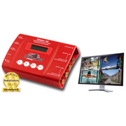 Decimator Design 4 x (3G/HD/SD)-SDI to HDMI Converters with 1 to 4 MultiViewer, Custom Layouts and 8 Channel Audio Meters