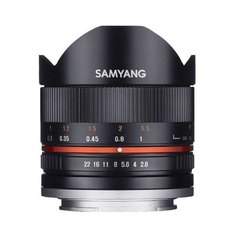 Samyang 8mm f2.8 UMC Fish-Eye II for Sony E (black)
