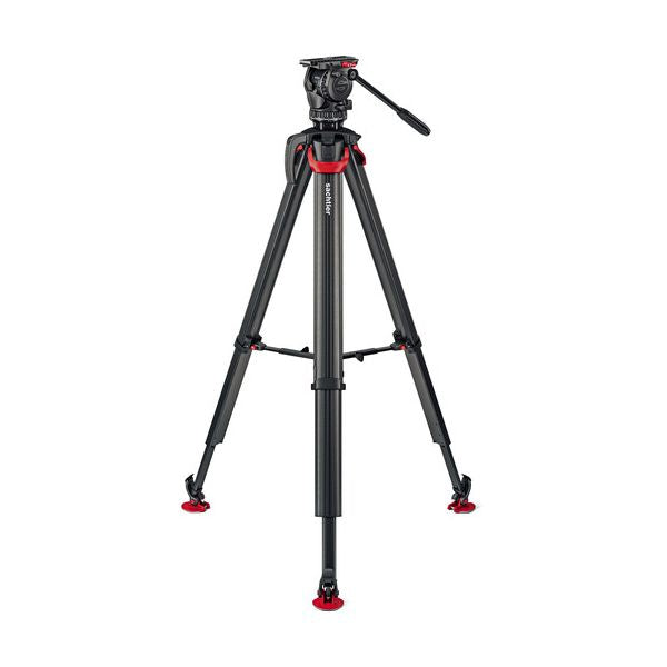 Видео статив комплект Sachtler System aktiv8 flowtech75 MS карбонов със система за бързо разпъване