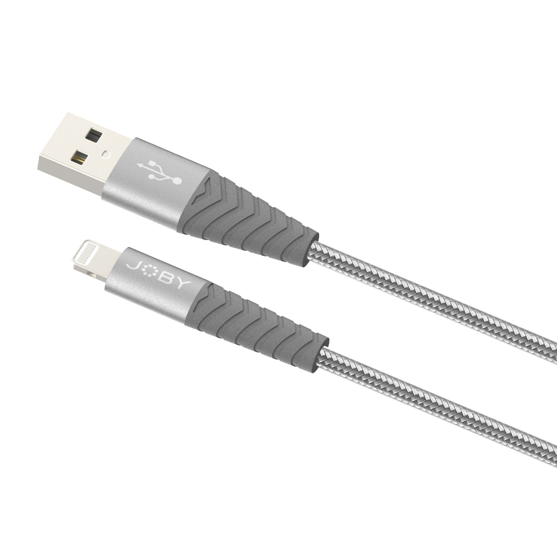 Кабел Joby Charge and Sync Lightning Cable 3.0m Space Grey - MFi сертифициран