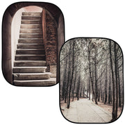 Сгъваем фон Manfrotto Perspective  - 1.5 x 2.1 м Stone Steps/Winter Trees