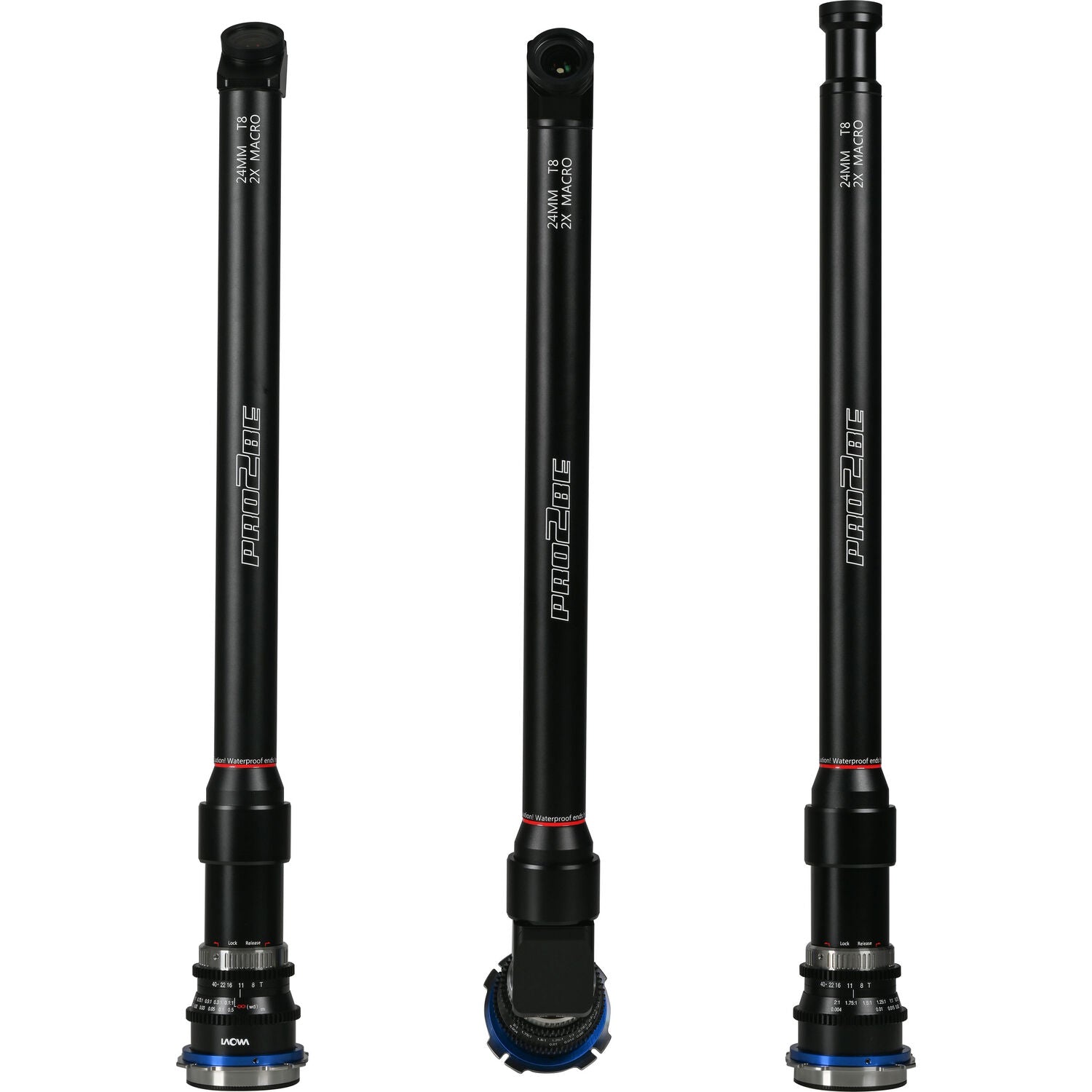 Комплект Laowa 24mm T8 2X Pro2be 3-lens set (Direct, 35°, Periscope Module)