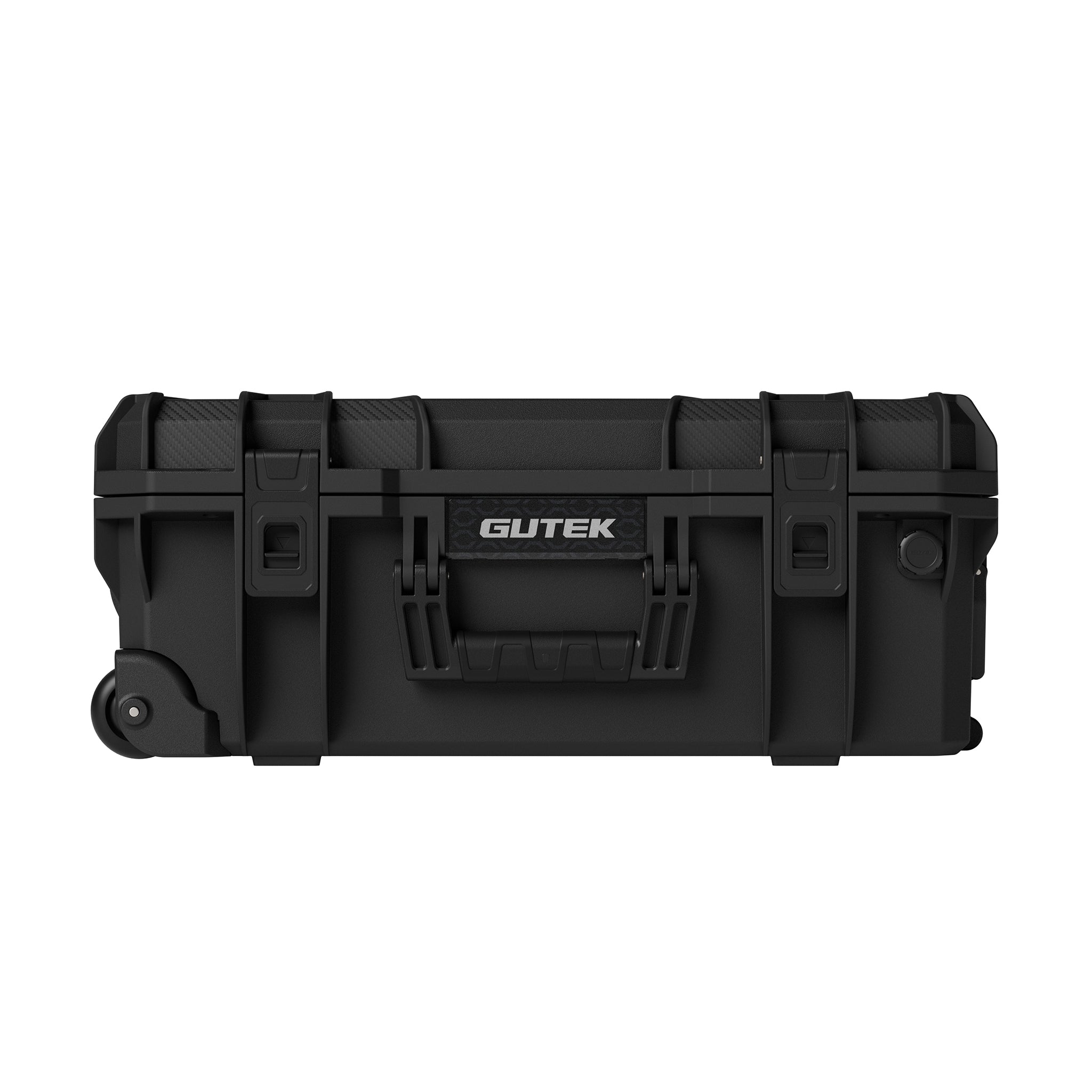 Твърд куфар с колелца GUTEK Tortoise T-300 Black - IP67