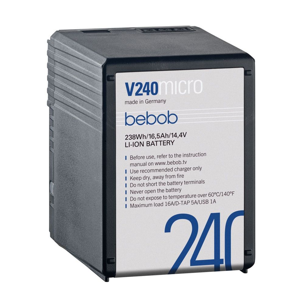 bebob V240micro V-Mount Батерия