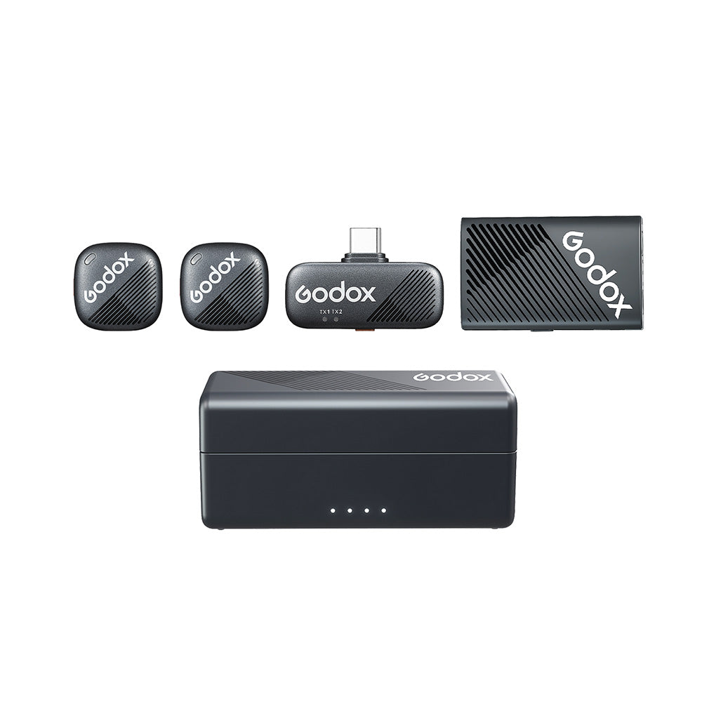 Godox Cube-C Combo Kit2 2.4GHz безжична микрофонна система