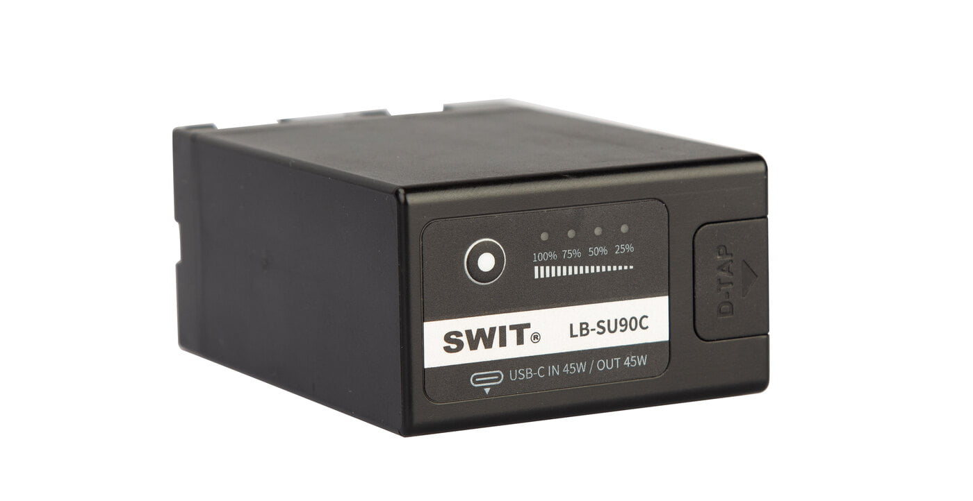 Батерия SWIT LB-SU90C за видеокамери Sony (BP-U стандарт) - USB-C и D-Tap - 6700mAh