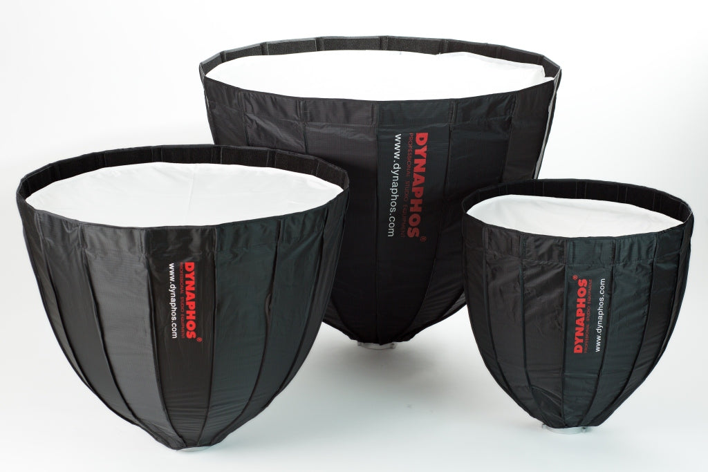 Portable deep parabolic softbox Dynaphos 50cm