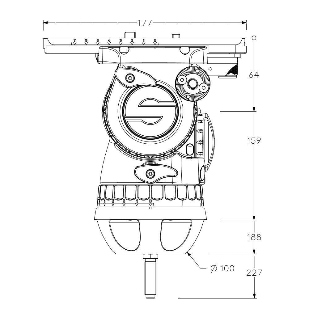Sachtler System FSB 14T Mk II ENG CF GS