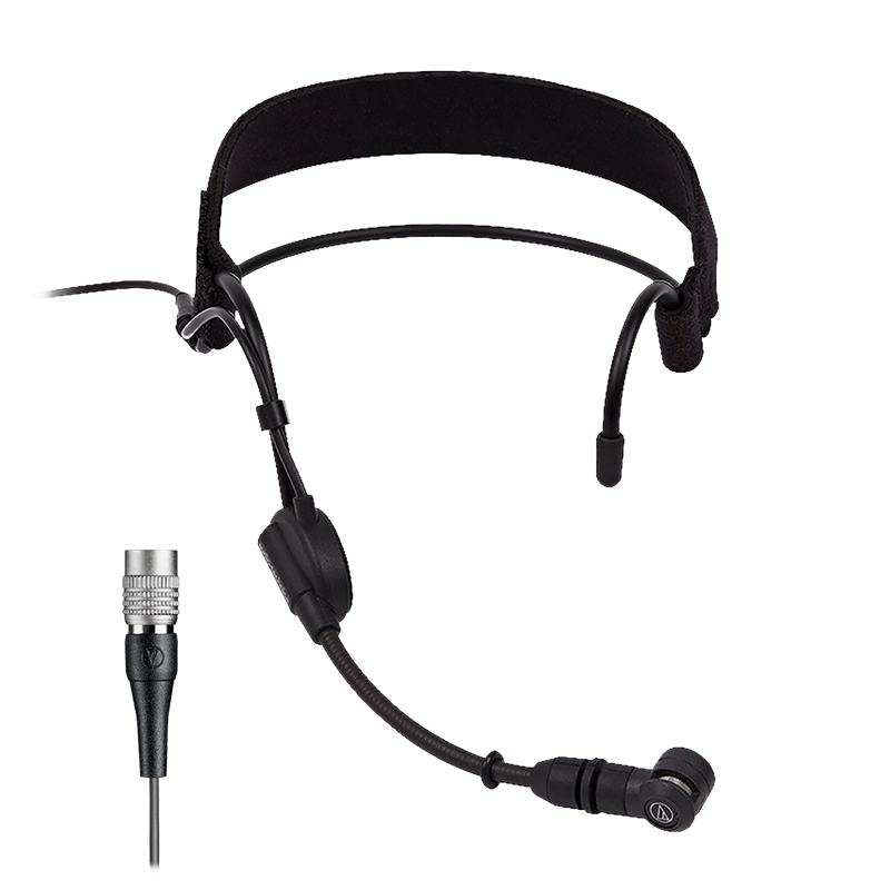 Хедсет  Audio-Technica PRO9cW кардиоид кондензаторен микрофон за носене на глава