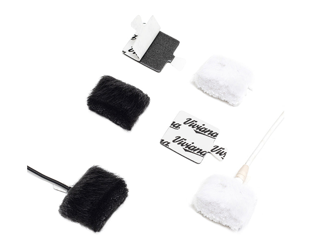 Viviana Fur For LAv - квадратни, черно