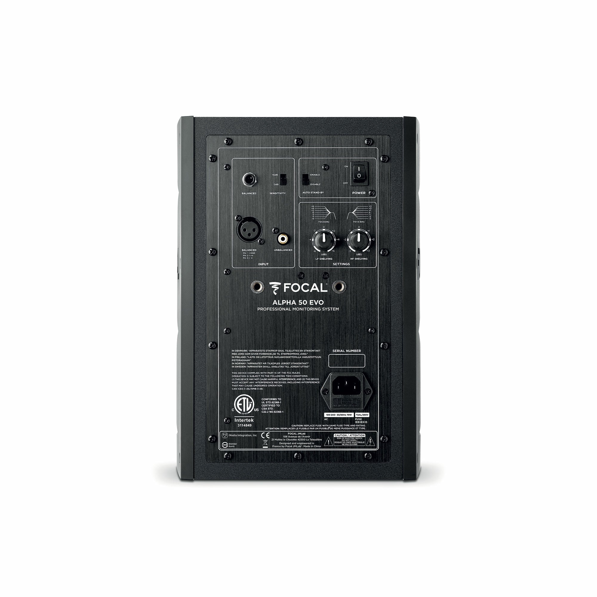 Focal Alpha 50 Evo Active 2-way studio monitor