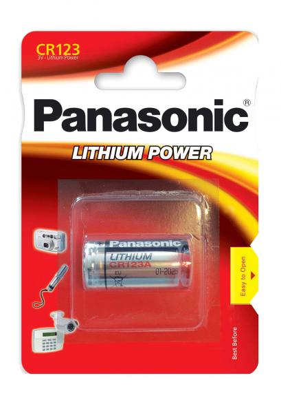 Panasonic CR123A / 3V Литиева батерия