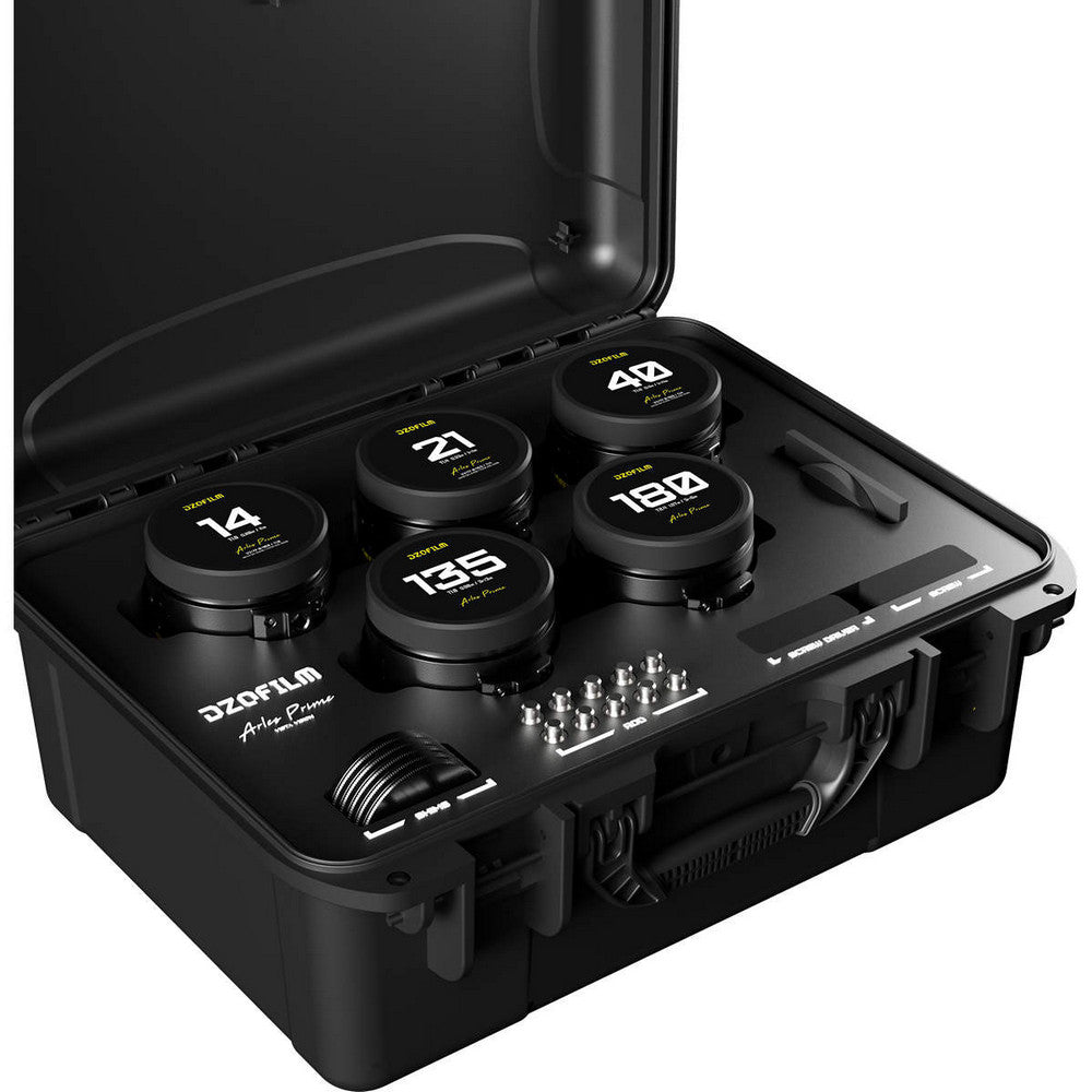 DZOFILM Arles Prime 5-Lens B Set (PL, Metric)