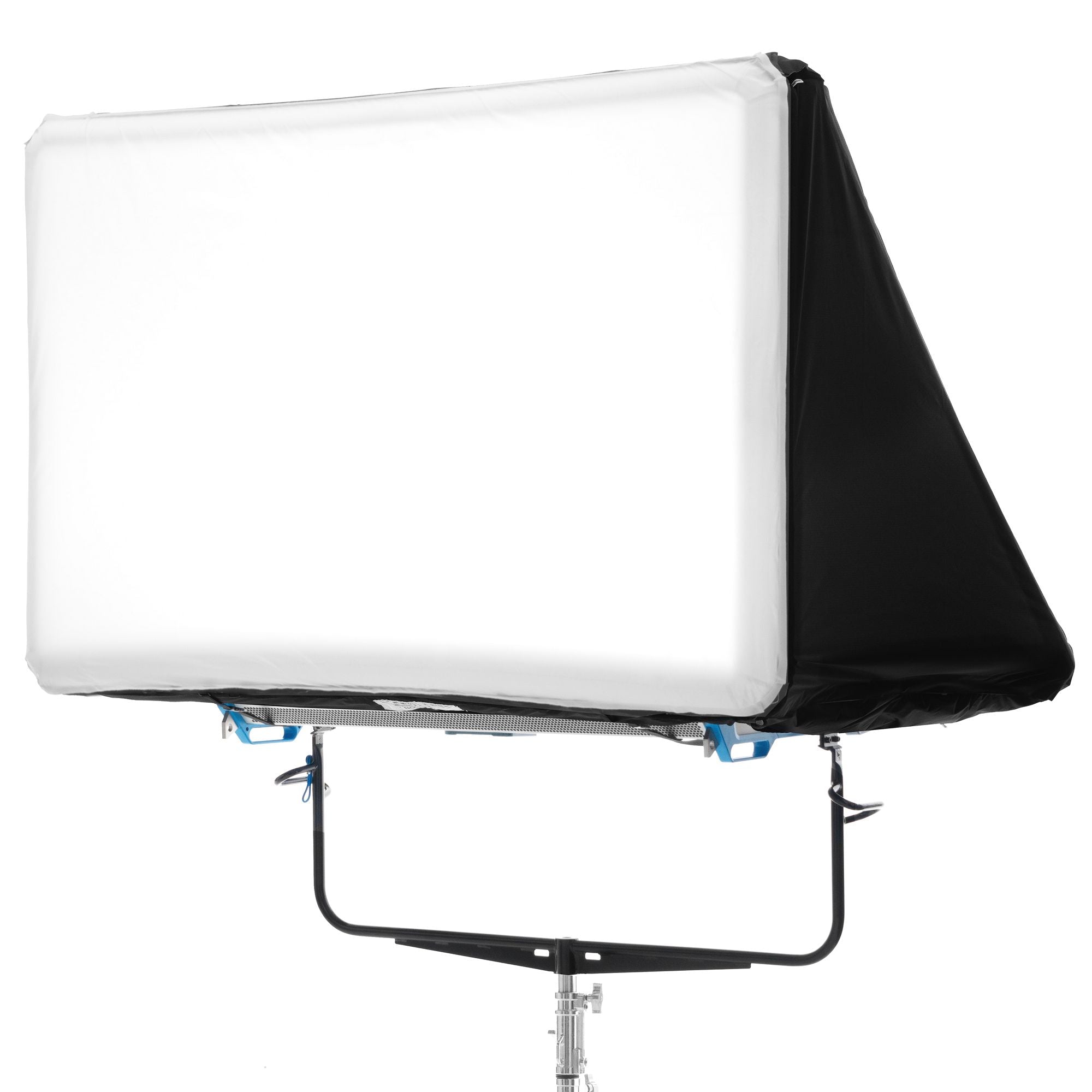 Надуваем софтбокс DoPChoice SnapBox AirGlow 2x2 за панели като Creamsource Vortex24 и Arri S360