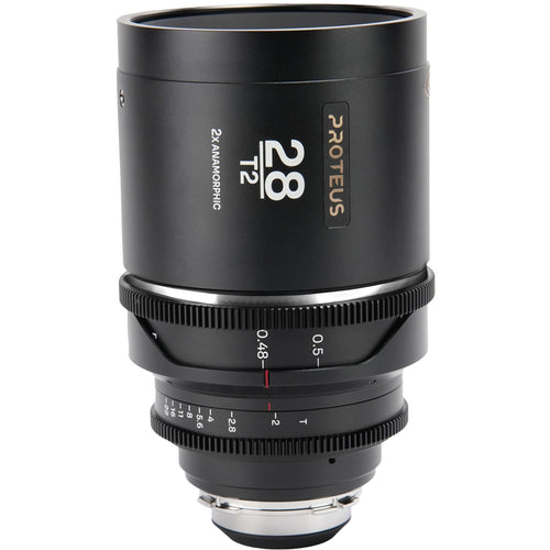 Анаморфен обектив Laowa Proteus 2X Anamorphic 28mm T2  - Сребрист отенък - метров