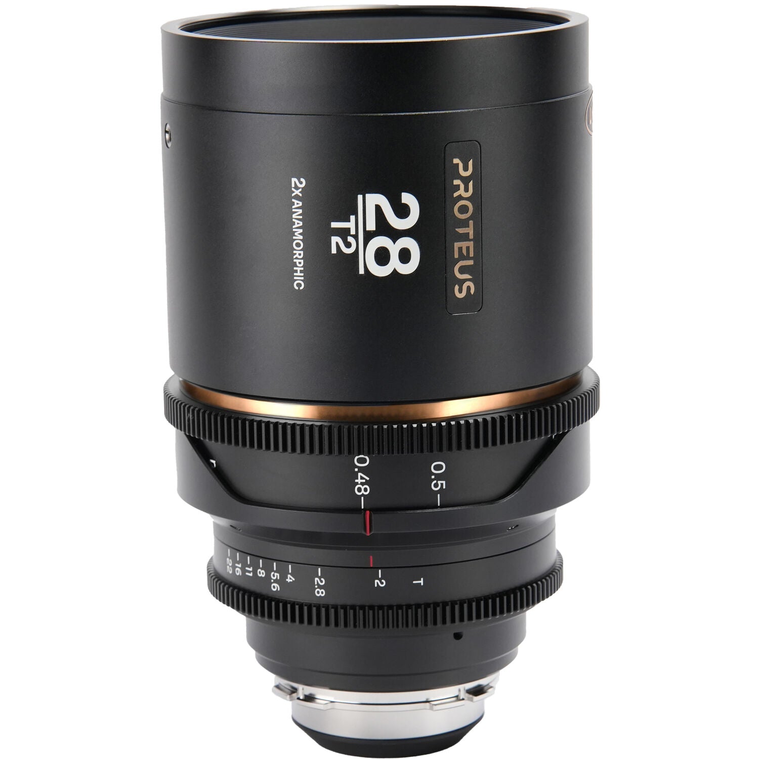 Анаморфен обектив Laowa Proteus 2X Anamorphic 28mm T2  - Кехлибарен отенък - метров