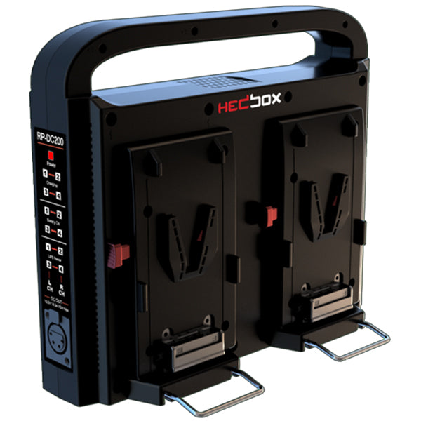 Зарядно устройство Hedbox DC200 Professional Dual - V-Lock - Четворно