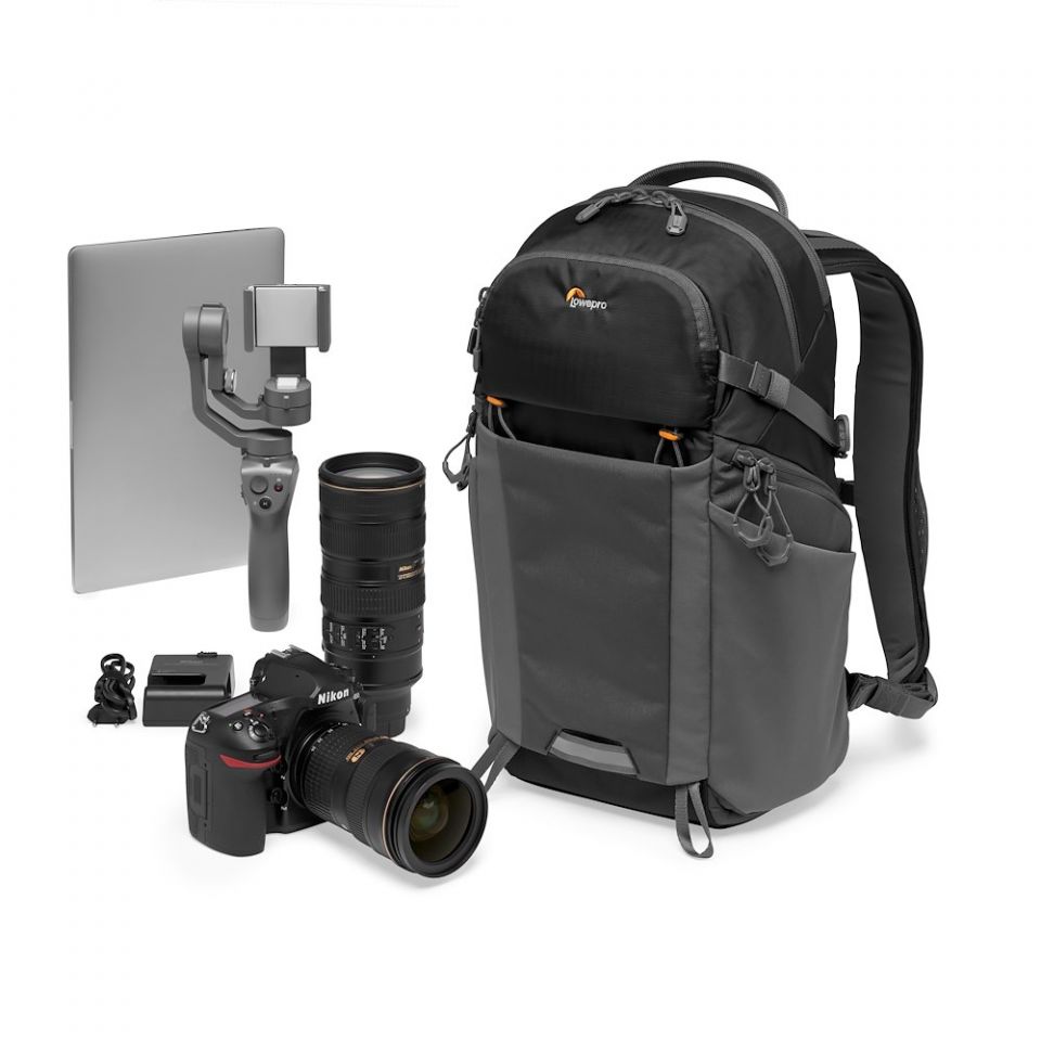 Раница Lowepro Photo Active BP 200 AW - черно/сиво - 16L