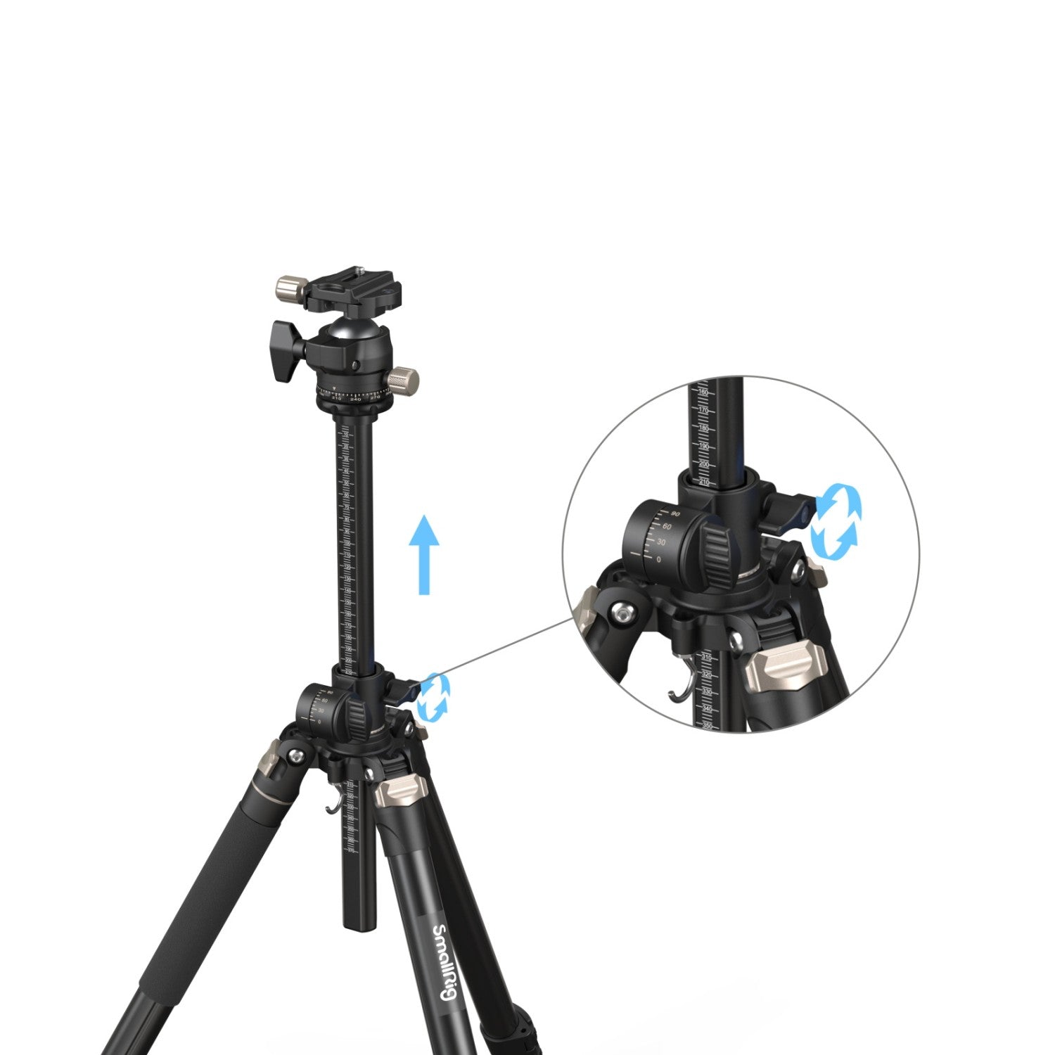 SmallRig Латерален статив с централна колона CT200