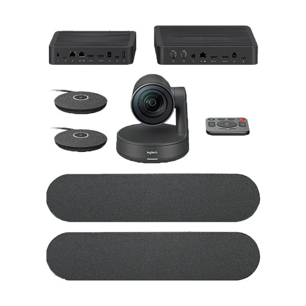 Logitech Rally Camera, Ultra HD 4K PTZ ConferenceCam, 30 fps, Autofocus, Remote Control