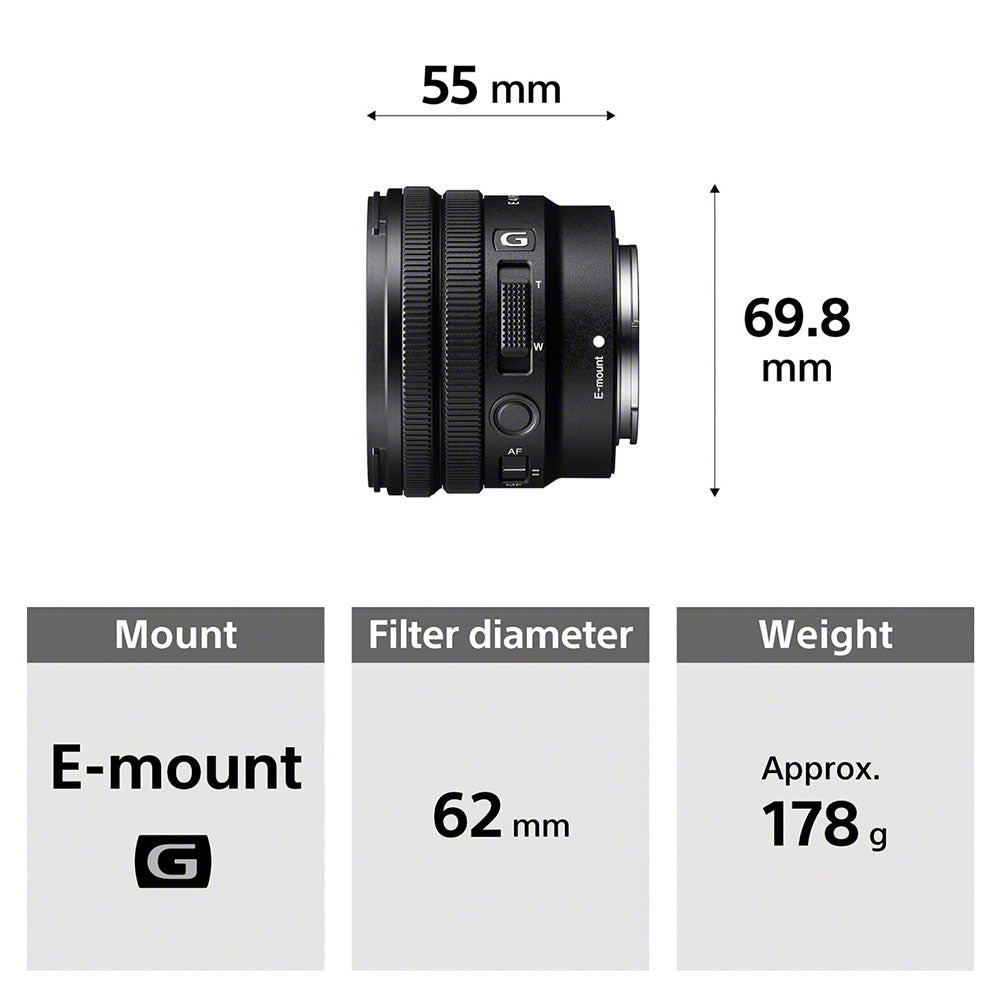 Обектив Sony E PZ 10-20mm f4.0 G