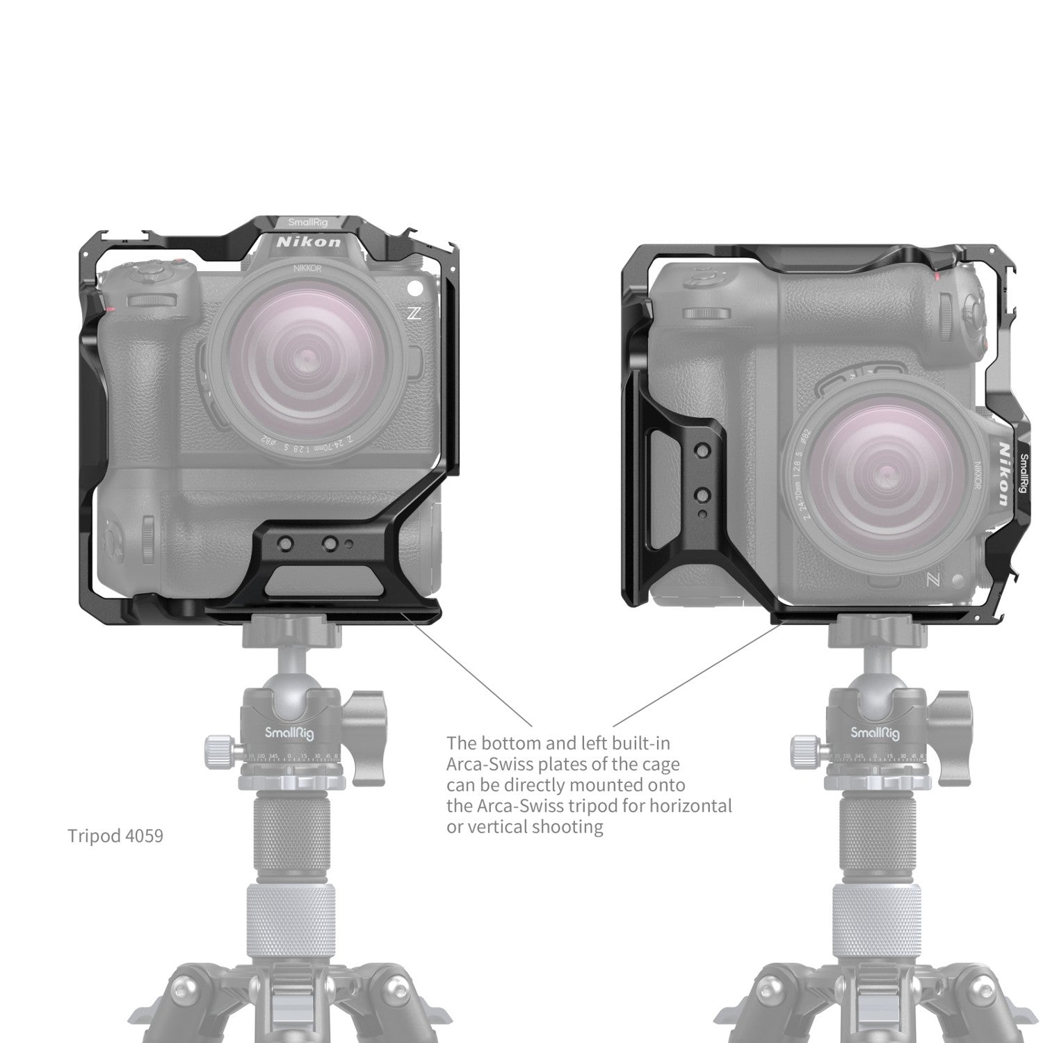 Клетка SmallRig за камера Nikon Z6III with MB-N14 Vertical Grip 4524