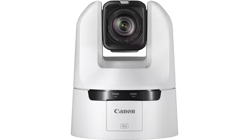 PTZ Canon CR-N350 white with Auto Tracking