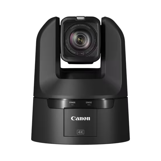 PTZ Canon CR-N350 Black with Auto Tracking