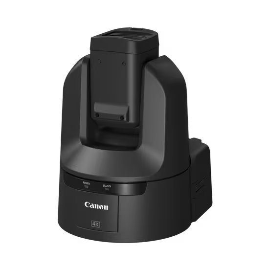 PTZ Canon CR-N350 Black with Auto Tracking