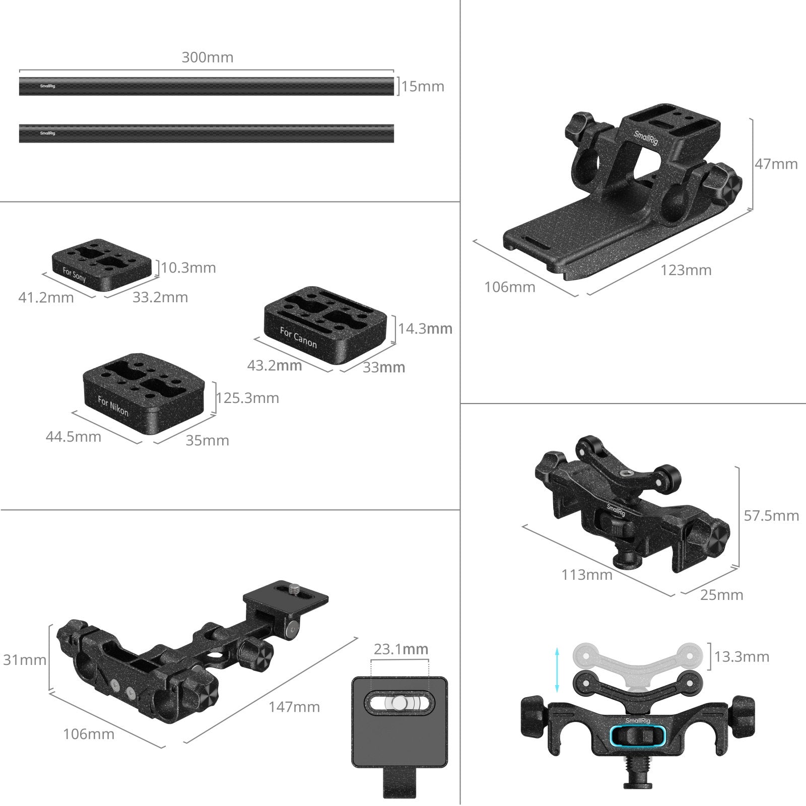 Комплект за снимане на диви животни SmallRig