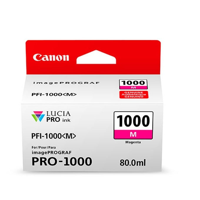 Консуматив Canon - мастилница PFI-1000 M Magenta Ink Tank 80ml