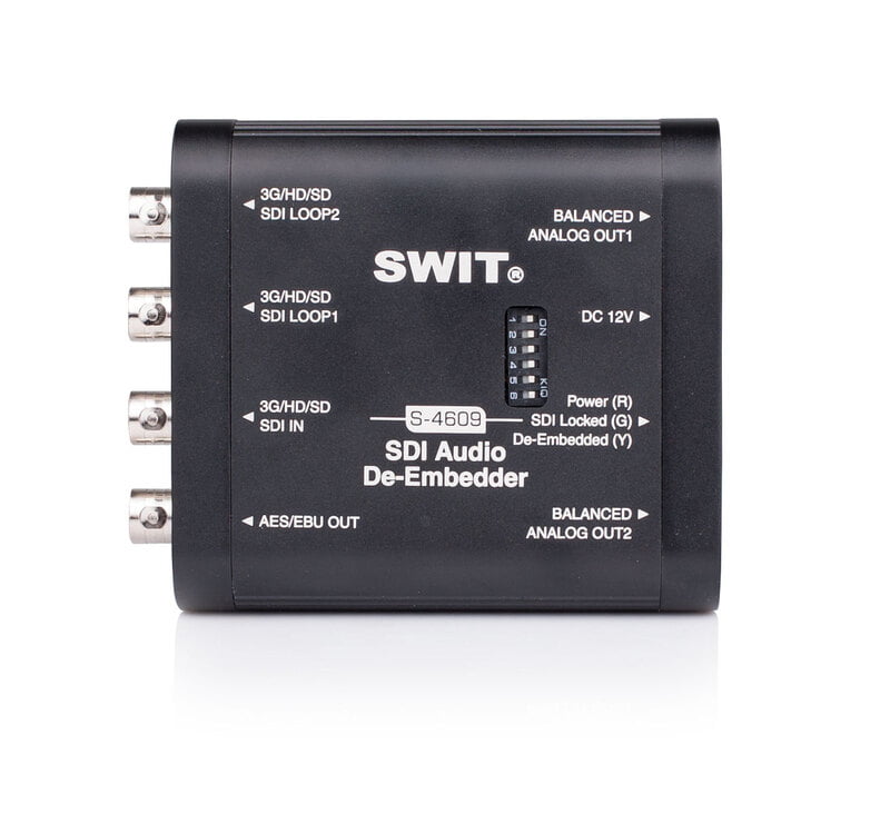 SWIT S-4609 SDI Audio De-Embedder