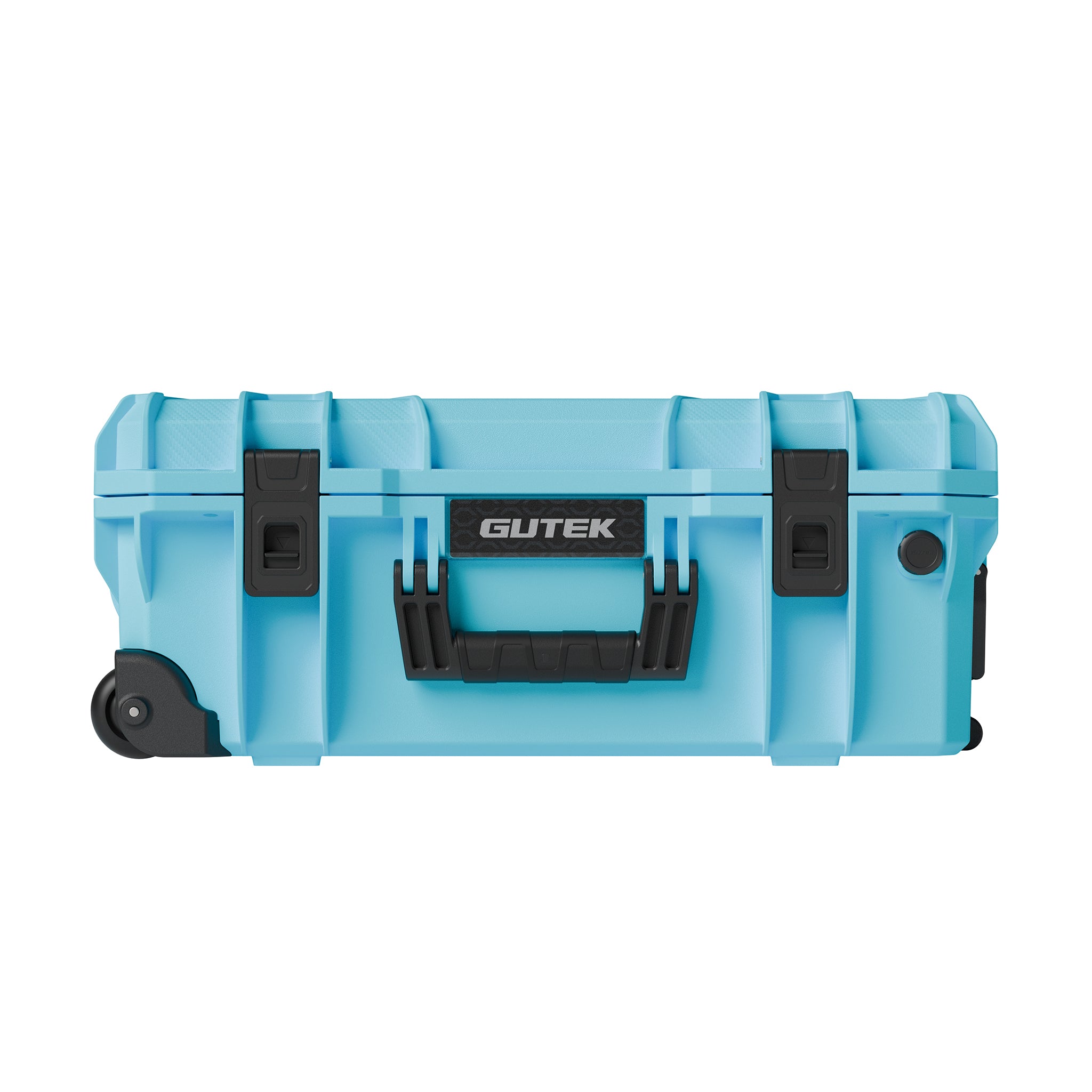 Твърд куфар с колелца GUTEK Tortoise T-300 Azure Blue - IP67