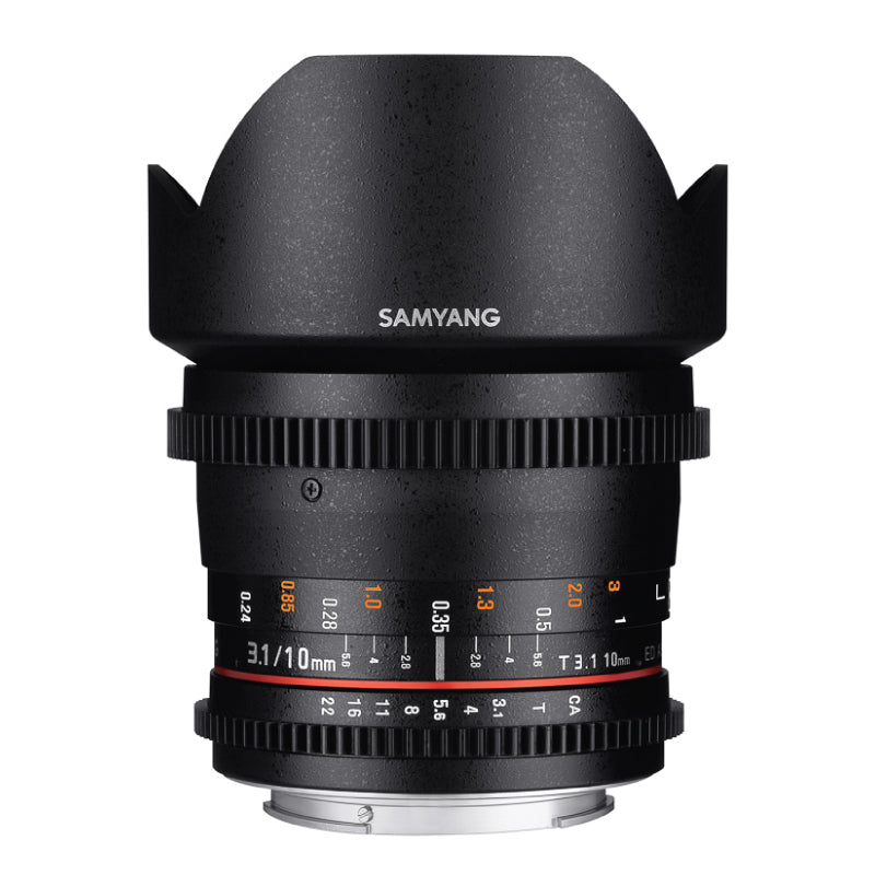 Обектив Samyang 10mm T3.1 VDSLR II ED AS NCS CS за Sony E