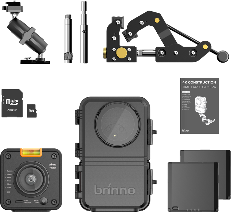 Таймлапс камера Brinno BCC5000 4K Construction Camera Bundle