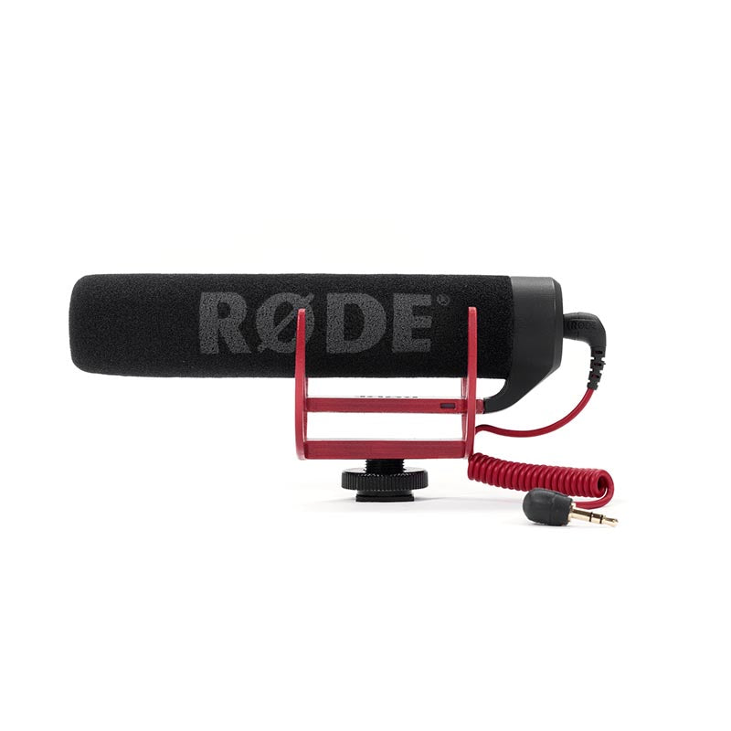 Микрофон Rode Videomic GO за монтаж на камера - спрян