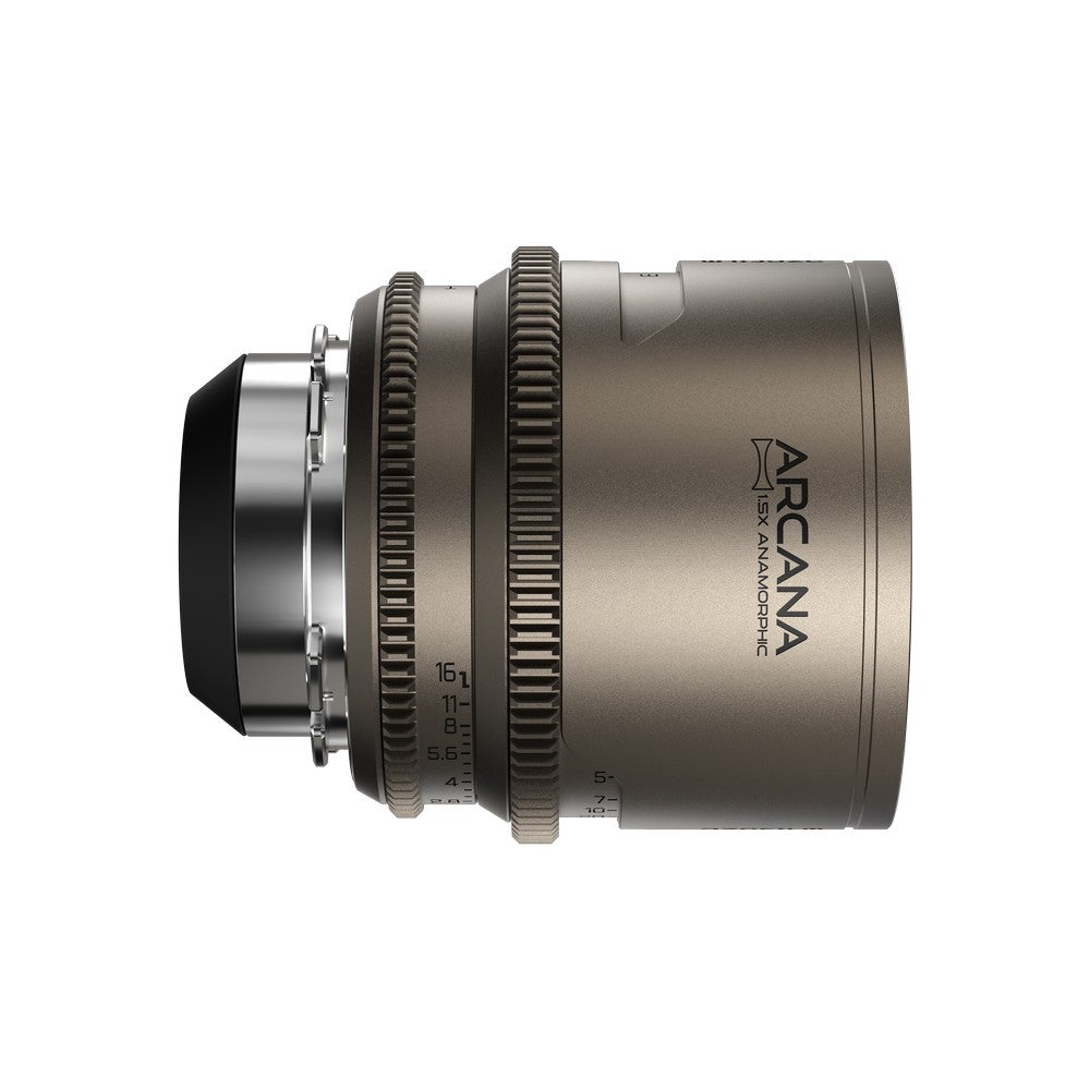 Хибриден Анаморфен Обектив DZOFILM Arcana 75mm T2.1 FF 1.5x (PL, Метрична скала)