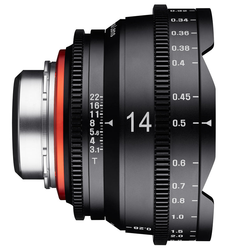Кино обектив XEEN 14mm T3.1 за Canon EF