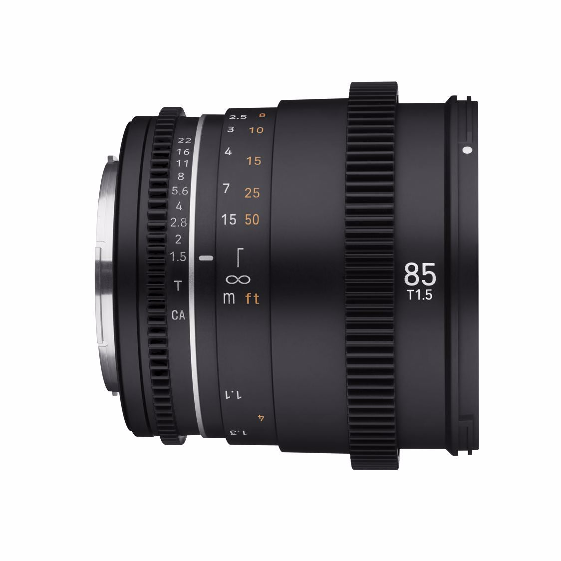 Samyang 85mm T1.5 VDSLR MK2 for Canon RF