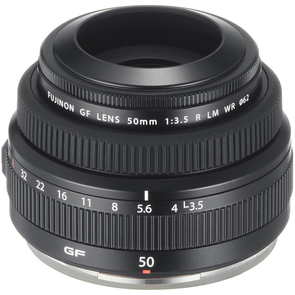 Обектив FUJIFILM GF 50mm f3.5 R LM WR за средноформатни камери Fujifilm