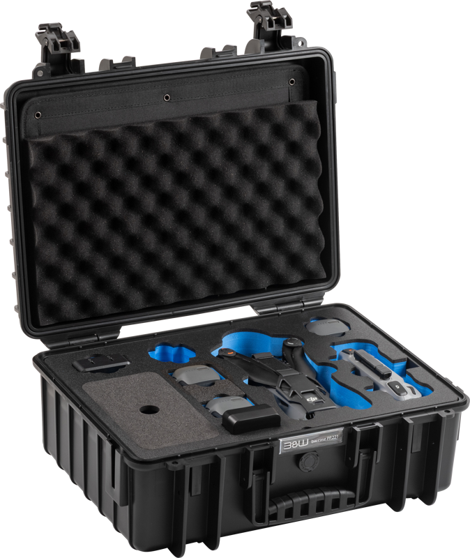 Удароустойчив куфар B&W Type 5000 за DJI Mavic 4 Pro - черен