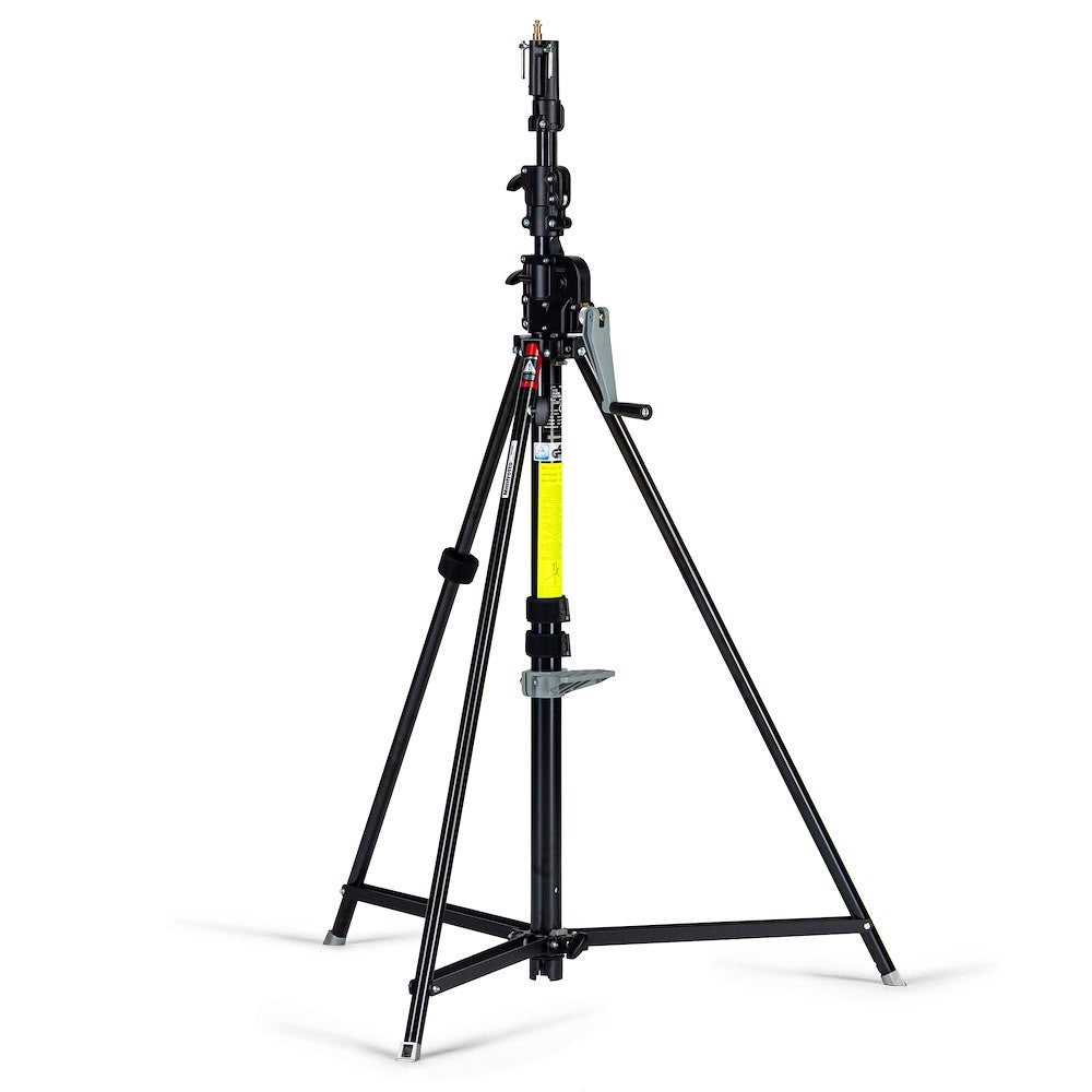Manfrotto Avenger Wind Up Photo Stand 3-Section with Geared Column - Черен - 5г. гаранция