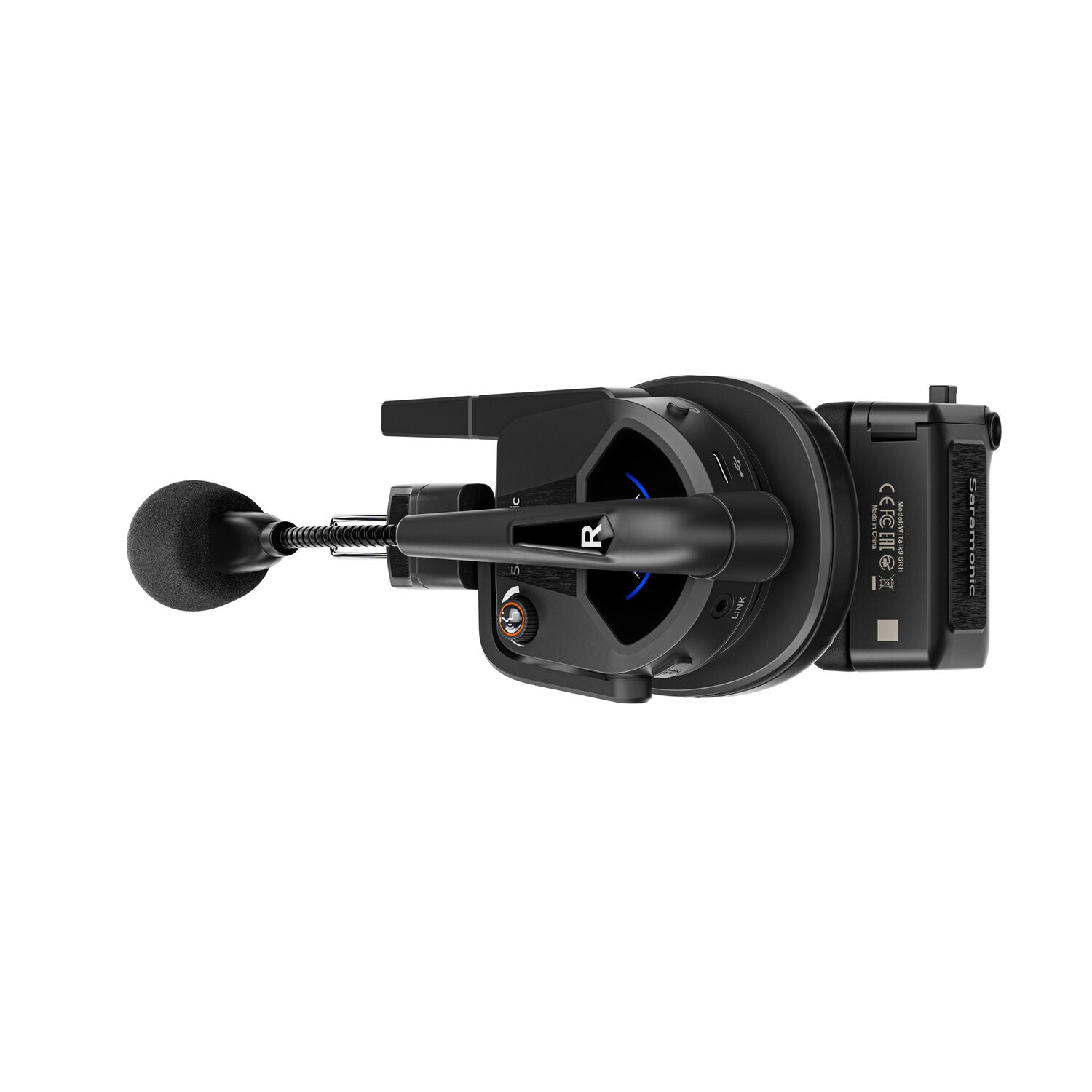 Интерком с 5 единични (1 мастър) слушалки Saramonic WiTalk9 WT5S Full-Duplex 1.9GHz DECT