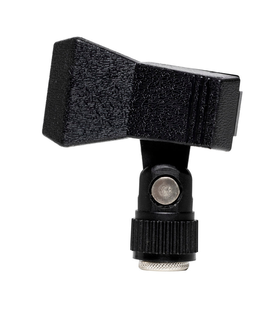 Spring loaded microphone clamp